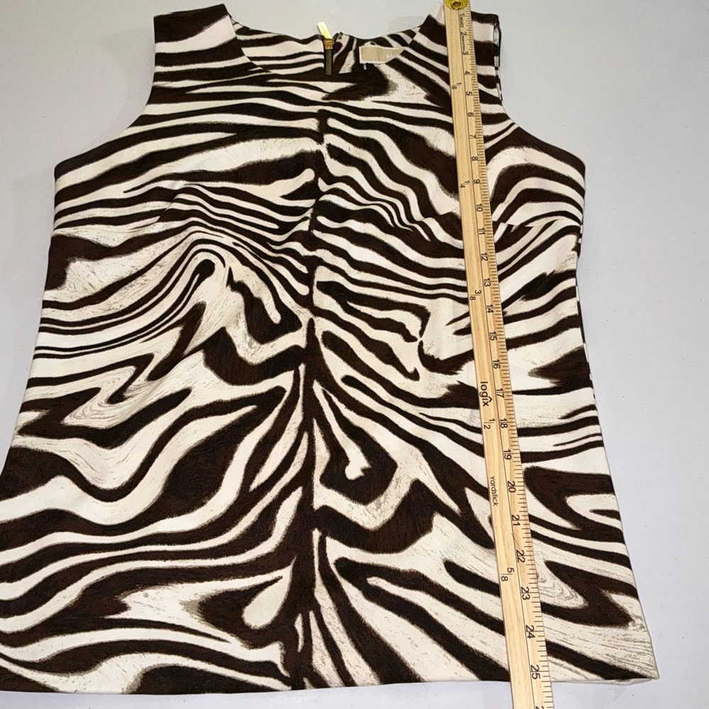 Michael Kors Women’s Animal Print Tank Size L - Picture 2 of 10